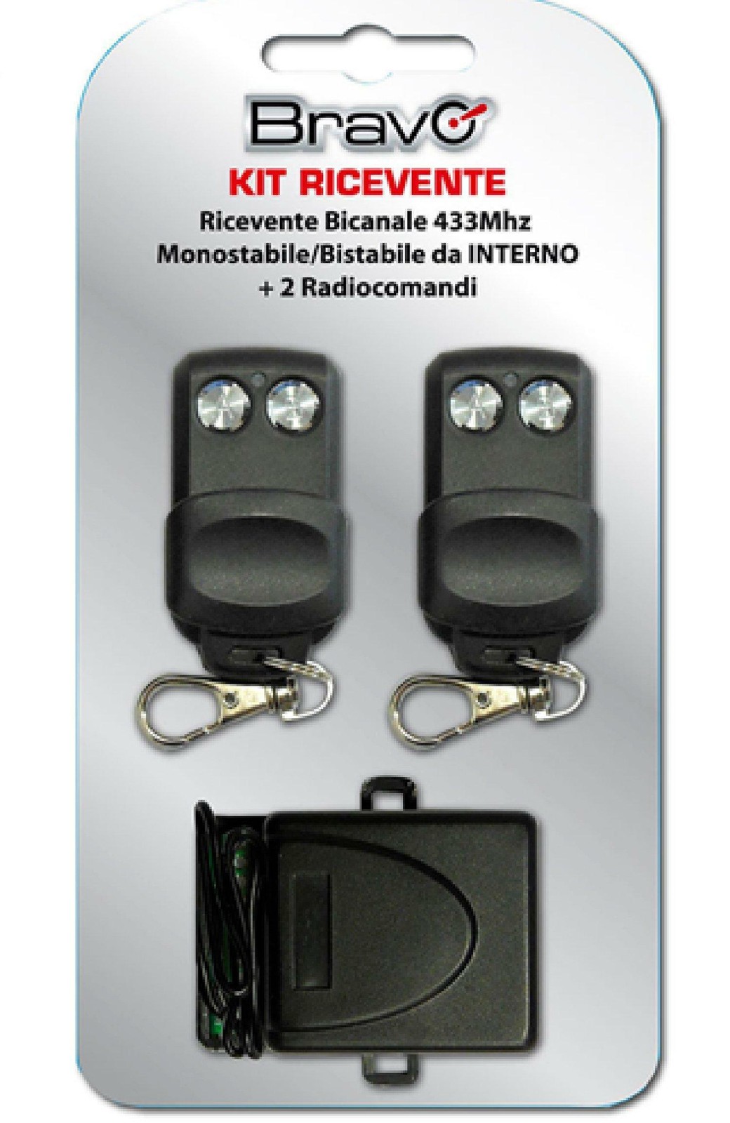 Centralina Ricevente Universale BRAVO 90502169 433 MHz per Interni