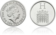 2019 H Houses of Parliament A-Z 10p Letter Ten Pence Uncirculated Coin UNC