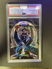2022-23 Panini Revolution - Liftoff! Paolo Banchero #7 Fractal (RC) Autograph