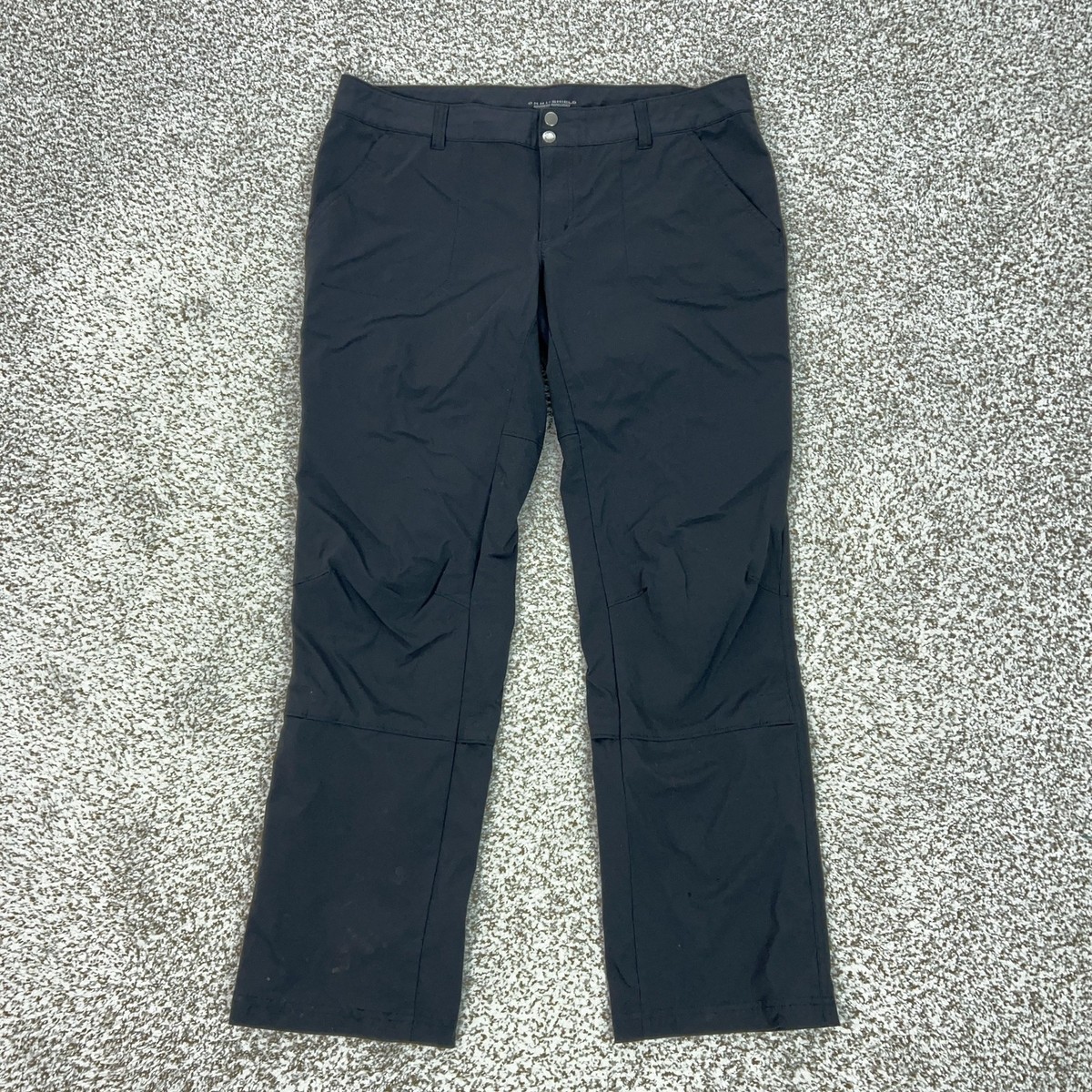 高性能 Columbia VERTEX OMNI-SHIELD 防水撥水 パンツ Columbia Pants Women 16 Black Omni-Shield Hiking Travel Water