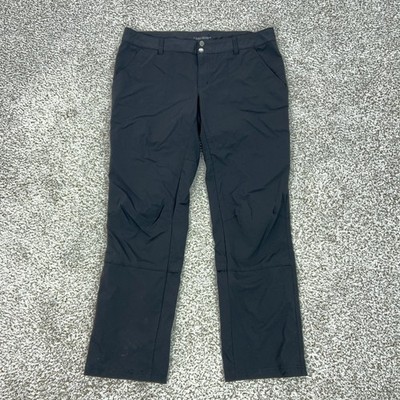 高性能 Columbia VERTEX OMNI-SHIELD 防水撥水 パンツ Columbia Pants Women 16 Black Omni-Shield Hiking Travel Water