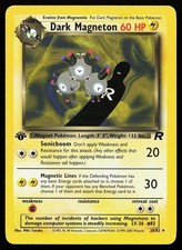 Dark Magneton 28/82 1st Edition Rare Team Rocket Pokemon Card on eBay