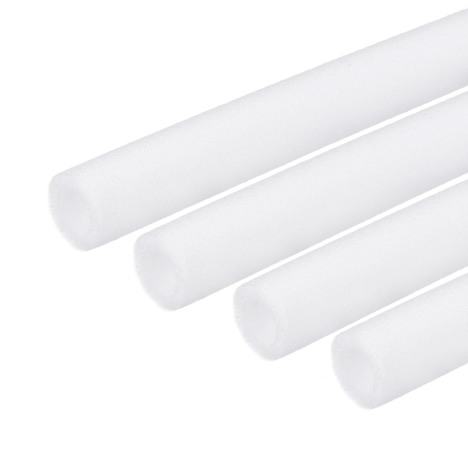 Mousse Tube Éponge 17x25mm isolation et préservation manchon noir pour tuyau et barre - 4 unités