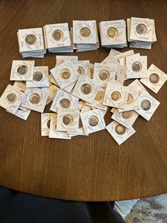 Lot Of 100 Canadian 5 Cent .925 Silver Coins 1874 1920
