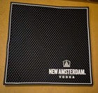 LOT 3 New Amsterdam Vodka Bar Mats Black Square Rail Rectangle Slim Rubber 2025 — photo 5