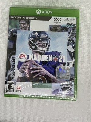 EA Sports Madden NFL 21  Microsoft Xbox One  Xbox Series X Rated E NEW SEALED