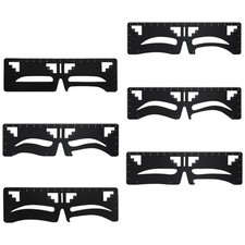 Eyebrow Ruler Cosmetic Tool Eyebrow Measure Template Shaper for Eye Brow