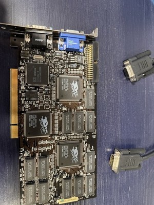 3dfx Voodoo 2 12MB PCI Graphics Card VGA, SLI/CrossFire Ready, Glide