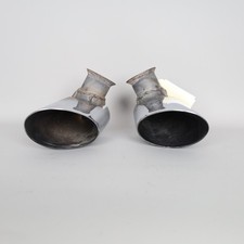 1999-2001 Porsche 911 996 3.4 Exhaust Muffler Tip Pair Ep4110 Oem