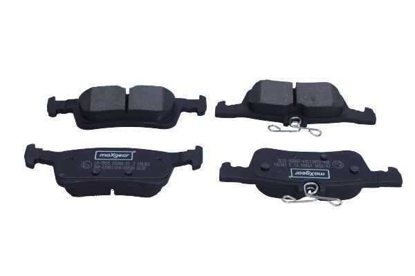 Plaquettes de frein MAXGEAR 19-3595 pour disques PEUGEOT 1611331480 arrière en céramique