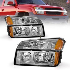 AS Headlight Assembly for 2002 2003 2004 2005 2006 Chevy Avalanche 1500 2500
