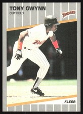 1989 Fleer Tony Gwynn #305 San Diego Padres