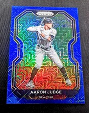 2021 Panini Prizm #212 Aaron Judge Blue Mojo Prizm /199 New York Yankees 