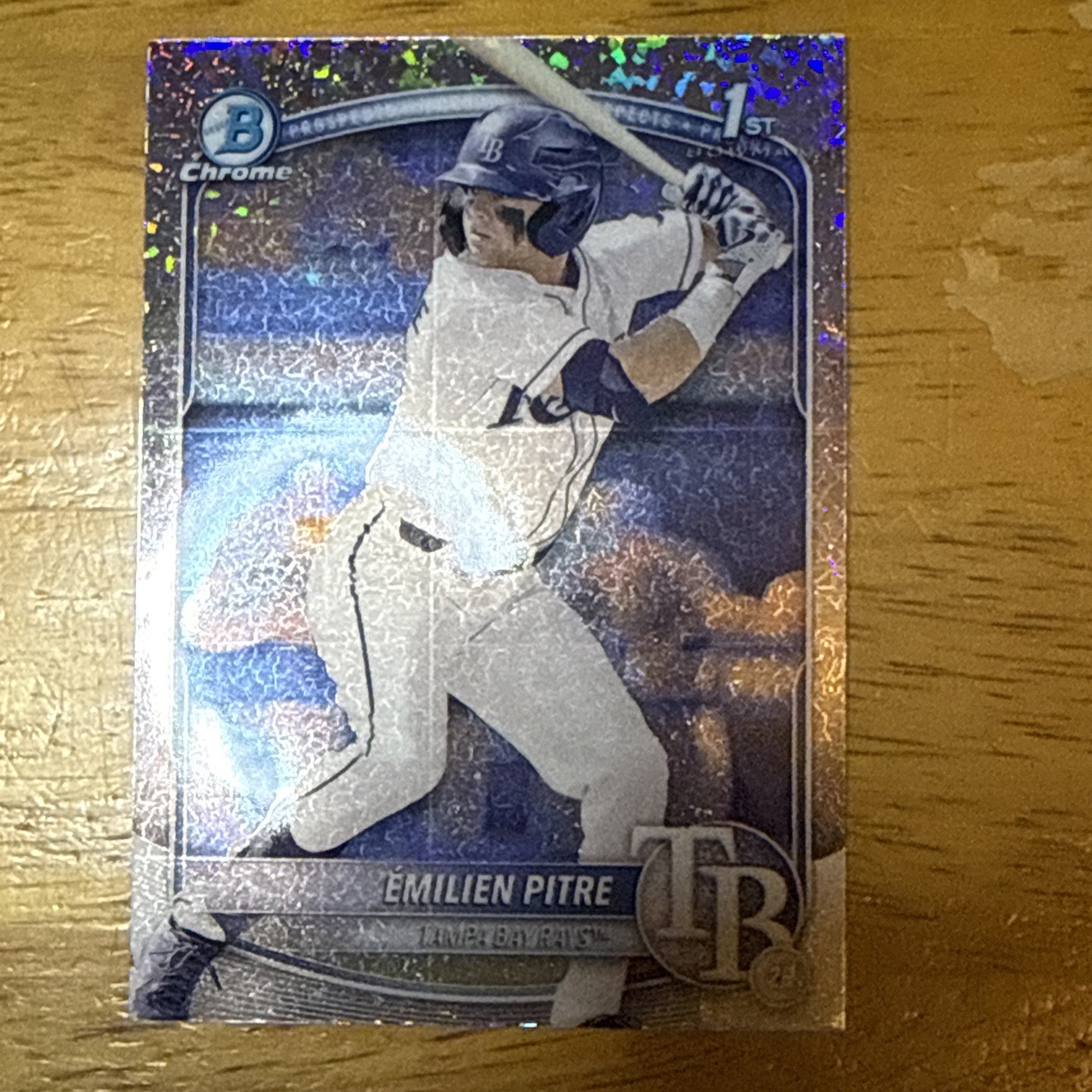 Emilien Pitre 2025 Bowman Chrome Prospects #BCP-83 Mini-Diamond