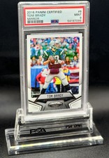 Tom Brady - 2016 Panini Certified Mirror #6 #d /499 PSA 9 MINT POP 4 NO 10 GOAT