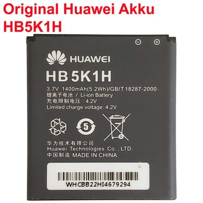 Original Huawei HB5K1H Akku M865, U8850, C8850, vision, Ascend Y200, U8655