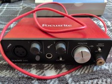 Focusrite Scarlett Solo 2nd Gen USB Audio Interface  Please View Photos
