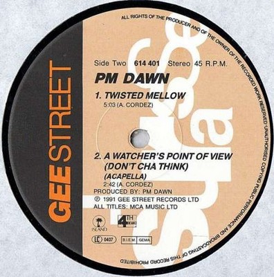P.M. Dawn - A Watcher's Point Of View (Don' 12'' Maxi Vinyl Hip Hop Pop Rap 35520