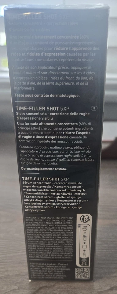 Filorga Time-Filler Shot 5XP - Anti-Aging Serum - 15 ml (0.5 fl oz) Sealed - Image 2 of 2
