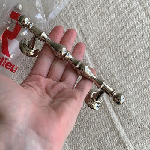 Lot of 5 NWT Richelieu Brome Collection Polished Nickel Cabinet Pulls - Picture 5 of 7