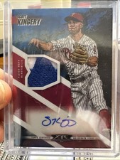 2018 Topps Fire Baseball Scott Kingery Philadelphia Phillies Autograph Patch/15