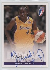 2007 Rittenhouse WNBA Mwadi Mabika Auto 0q5k
