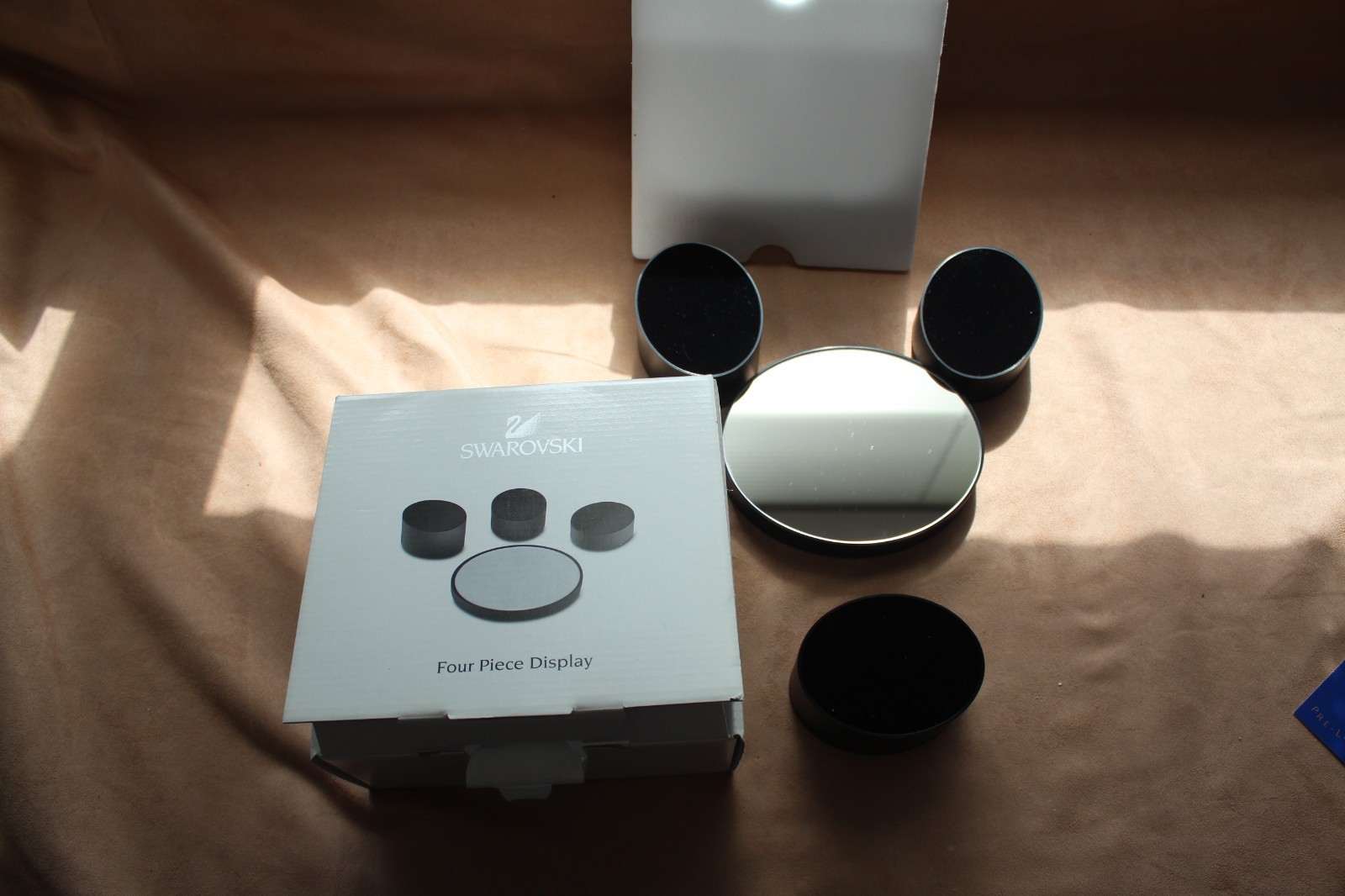 Swarovski Disney Four Piece Display Stand 912639 Mint Boxed with Certificate