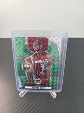 2021-22 Panini Mosaic - Finals MVPs Dwyane Wade #299 Green Mosaic Prizm