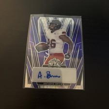 ANTARIO BROWN GENUINE AUTHENTIC SIGNED AUTOGRAPHED FOOTBALL CARD 1/3