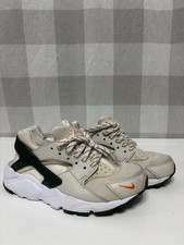 Nike Air Huarache Run White Green Orange DX3065-100 Size 4Y