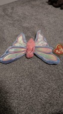 TY BEANIE BABY FLITTER - THE BUTTERFLY - MINT - RETIRED WITH TAGS