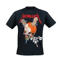 Metallica - Damage Inc Black T-Shirt, Front & Back Print Small