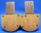 Vintage 1980s Western Rodeo Cowboy Lucky Horseshoe Bookends Odyssey Designs TX — photo 6