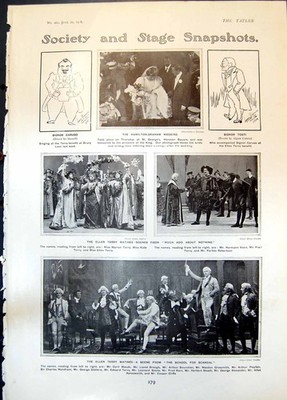 Alte Hamilton Graham Hochzeit viel Lärm um nichts Ethel Leginska 1906 20.