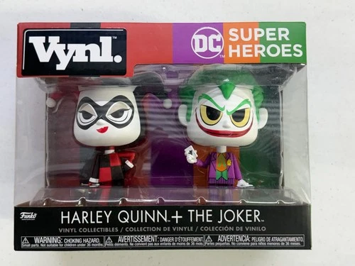 Funko Vynl DC Super Heroes: Harley Quinn + The Joker Vinyl 2-pack -CN J