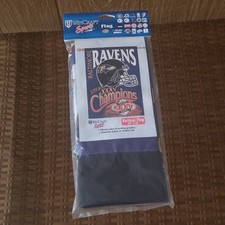 WinCraft NFL Baltimore Ravens Super Bowl XXXV Champions Vertical Flag 27x41
