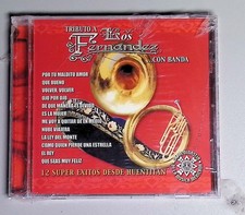 V.A. Tributo a Los Fernandez Con Banda CD 2000 Regional Mexican CRACKED CASE