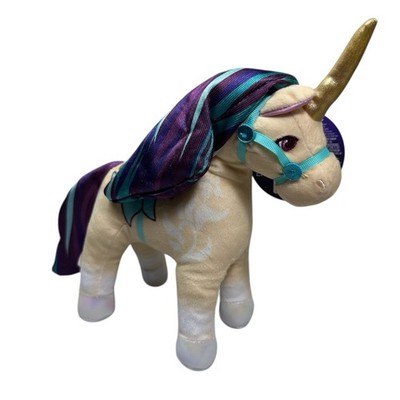 Unicorn Academy Leaf 7-Inch Plush Stuffed Animal Pre Owned With The Tag.