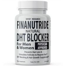 DHT Blocker Capsules for Hair Growth - Prevent Hair Loss Stimulate Follicles
