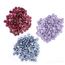 3Pcs Sealing Wax Beads Shape Retro Bronzing Wax Seal Stamp In Bag Ha AM9