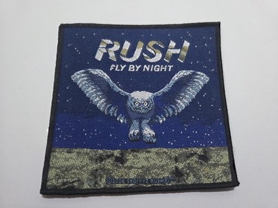 RUSH FLY BY NIGHT WOVEN PATCH