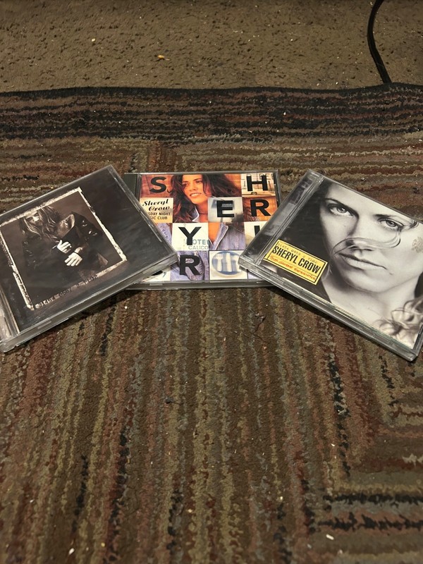 SHERYL CROW: 3 CDS ROCK PRE-OWNED
