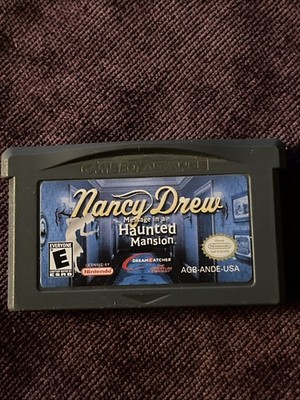 Nintendo GameBoy Advance Spiel - Nancy Drew: Haunted Mansion Modul mit Anl.