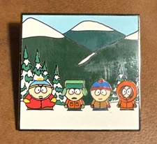 RARE VINTAGE 1998 SOUTH PARK ENAMEL PIN ERIC CARTMAN COMEDY CENTRAL NEW