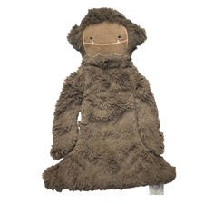 Slumberkins Snuggler Bigfoot Yeti Plush Brown Emotional Support Toy Lovey Lovie