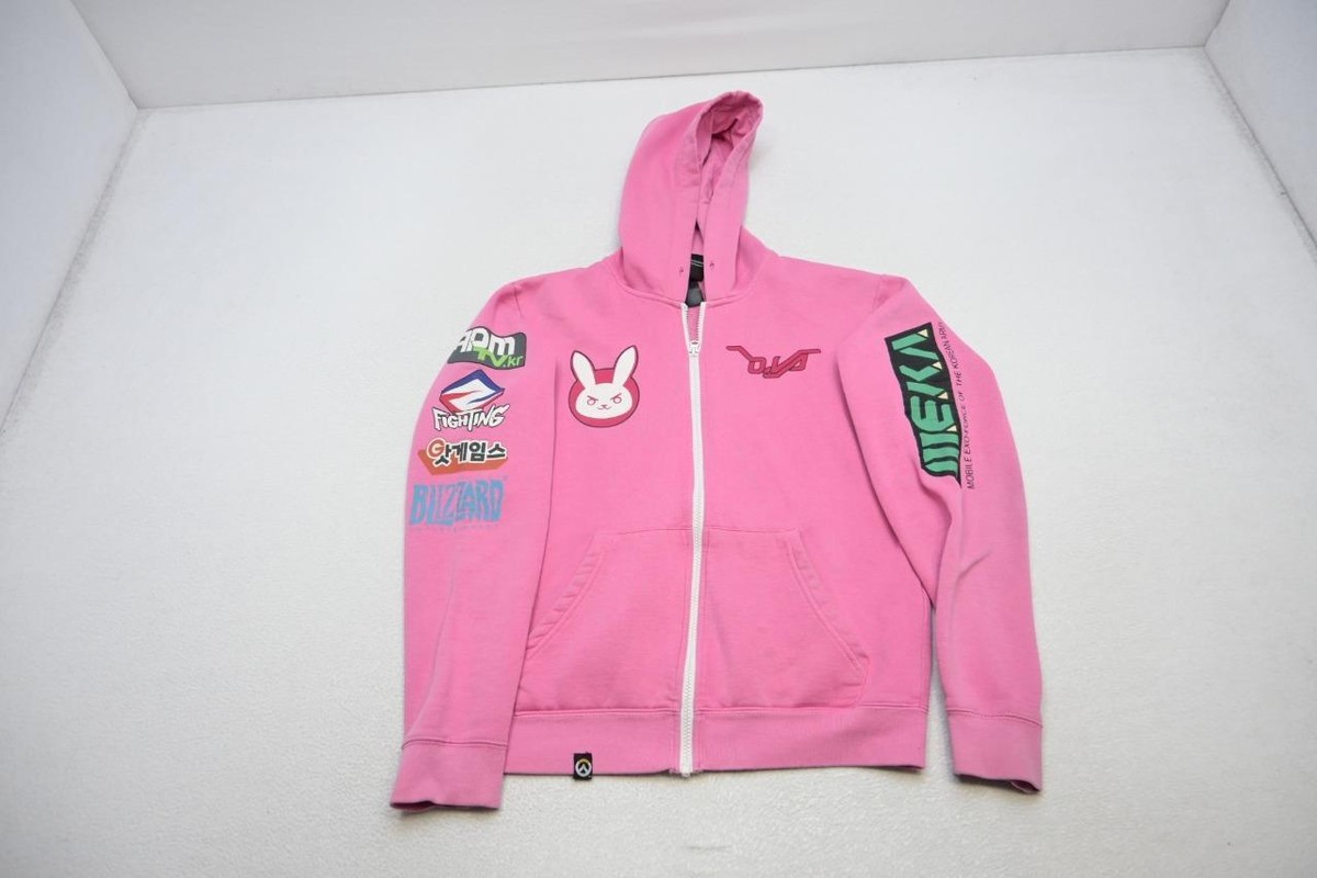 オーバーウォッチ　D.VA 　ディーヴァ　フーディ 　パーカー　J!NX J!NX Hoodie Overwatch D.VA Ultimate Jinx Sweater Jacket Mens