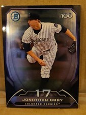 2014 Jonathan Gray Rookie Rc Bowman Chrome Top 100 Insert 