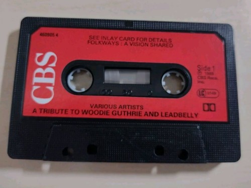 FOLKWAYS: A Vision Shared -A Tribute- Woody Guthrie/Leadbelly-Cassette Album - Picture 5 of 7