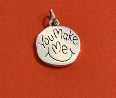 Brand New James Avery Retired Sterling Silver You make Me Smile