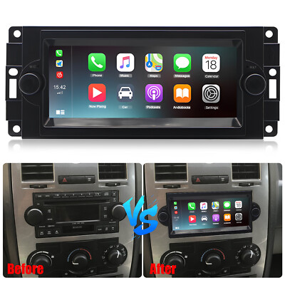 Upgraded Head Unit 6.5'' Car Fits Chrysler 2006-2008 Radio Touch Screen Display